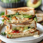 Chicken Avocado Melt Sandwich