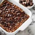 Chocolate Zucchini Baked Oatmeal