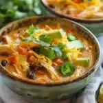 Creamy Chicken Tortilla Soup