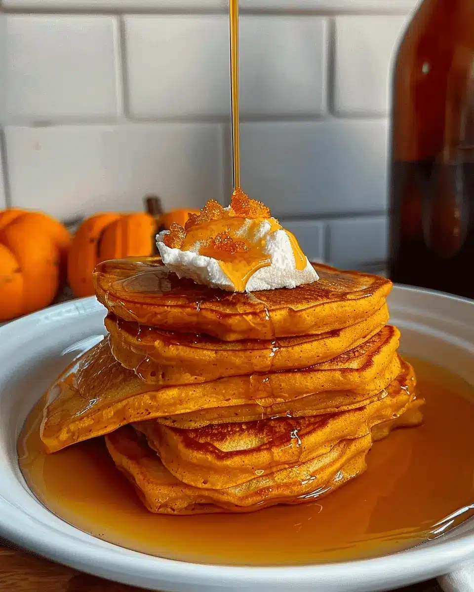 Fluffy Pumpkin Cottage Cheese Pancakes: The Best Fall Delight