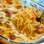 Irresistible Spicy Southern Chicken Spaghetti Casserole