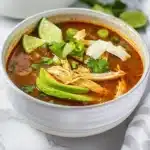 Low Carb Chicken Tortilla Soup