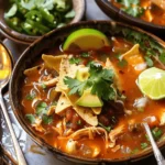 Poblano Chicken Tortilla Soup