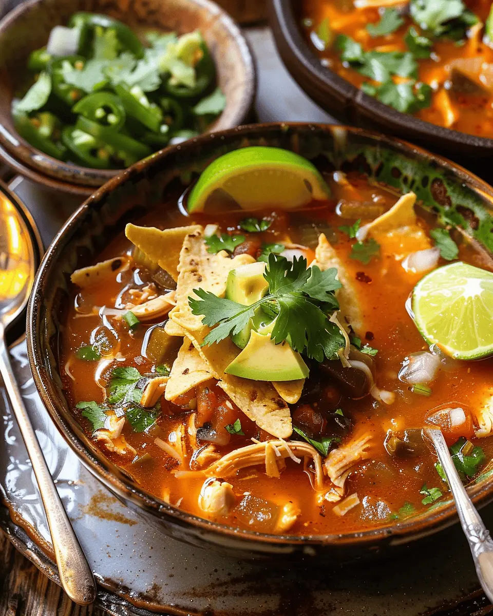 Poblano Chicken Tortilla Soup: The Best Comforting Recipe at Home
