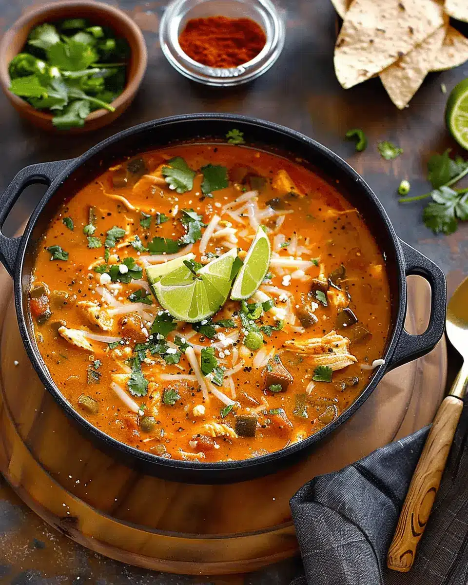 Poblano Chicken Tortilla Soup: The Best Cozy Comfort Bowl