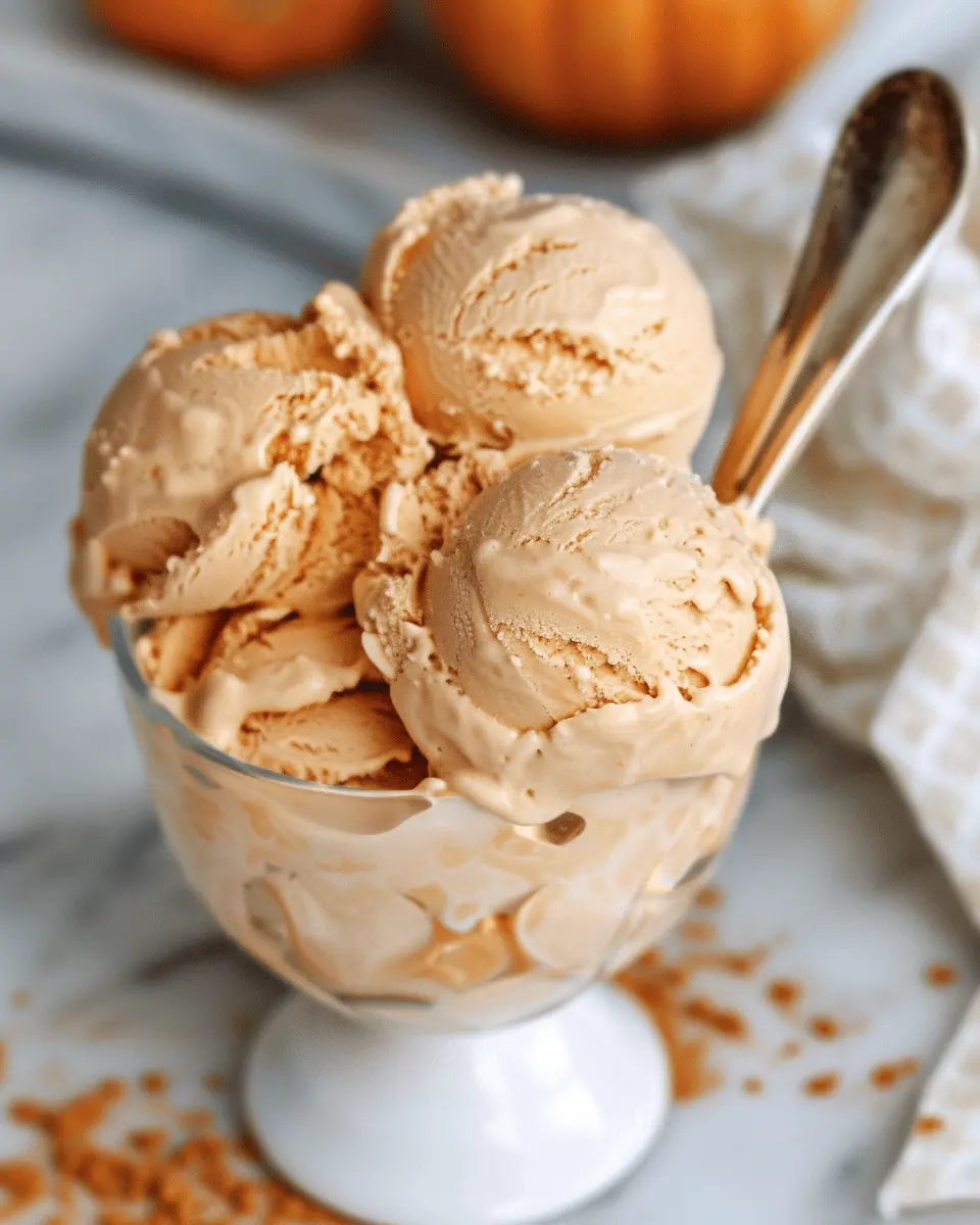 Pumpkin Cheesecake Protein Ice Cream