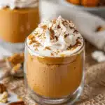 Pumpkin Cottage Cheese Mousse