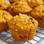 Pumpkin Cottage Cheese Muffins