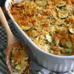 Quick Rotisserie Chicken Zucchini Casserole