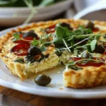 Savory Ricotta Tartlets with Olives & Capers – Flaky, Tangy & Elegant Bites!