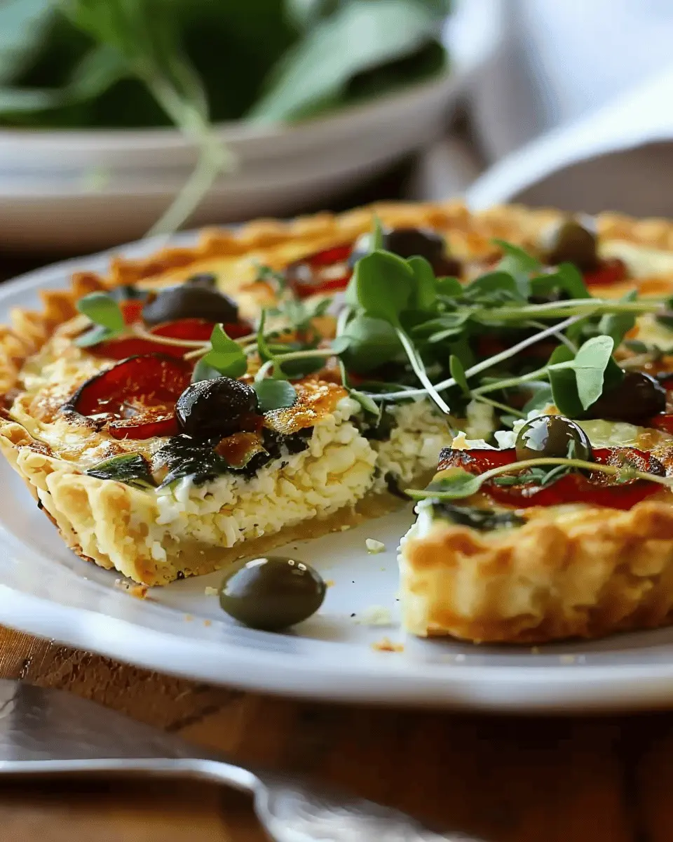 Savory Ricotta Tartlets: Elegant Bites with Olives & Capers