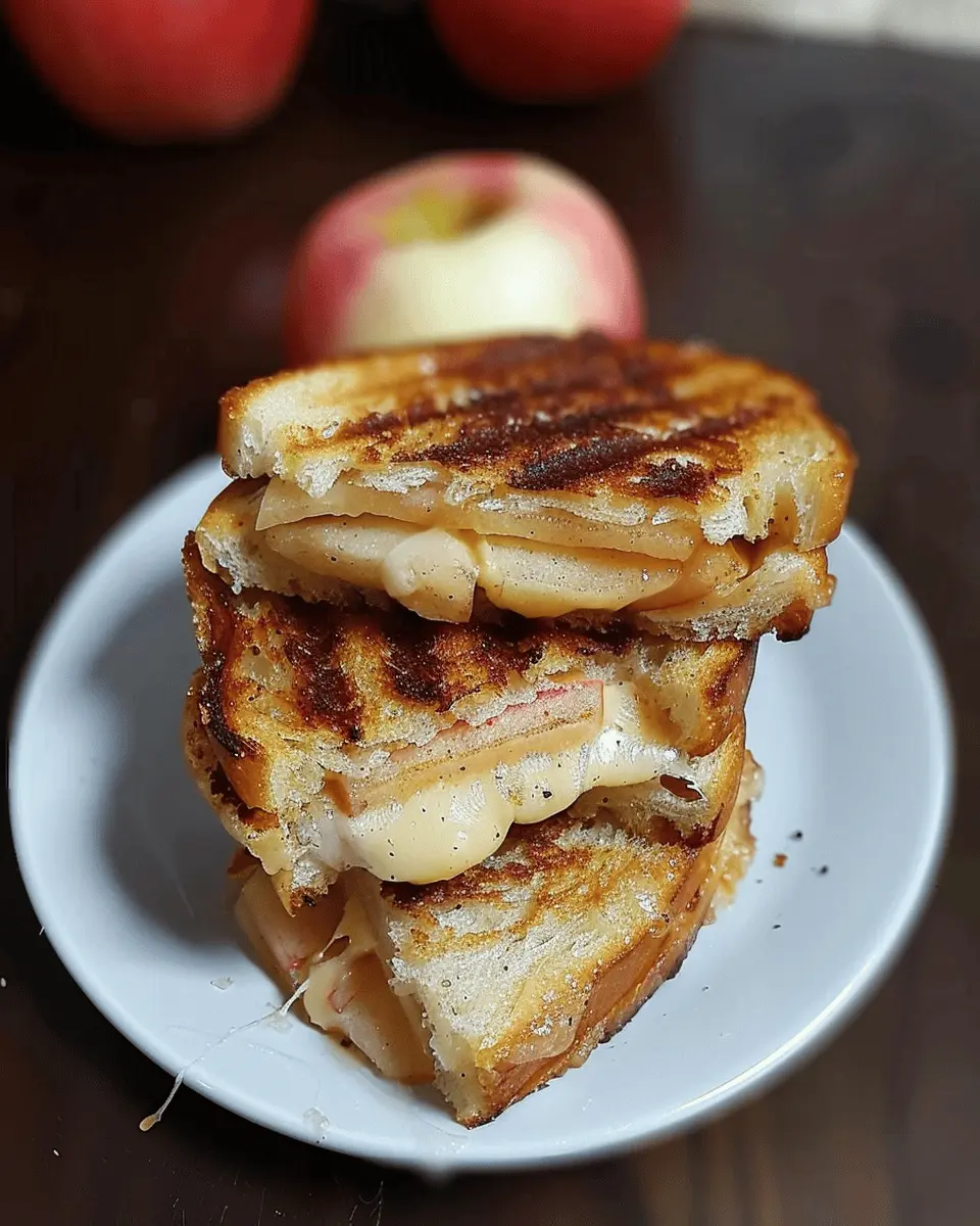 Smoked Gouda Apple Grilled Cheese – Sweet, Smoky & Ooey-Gooey Good!