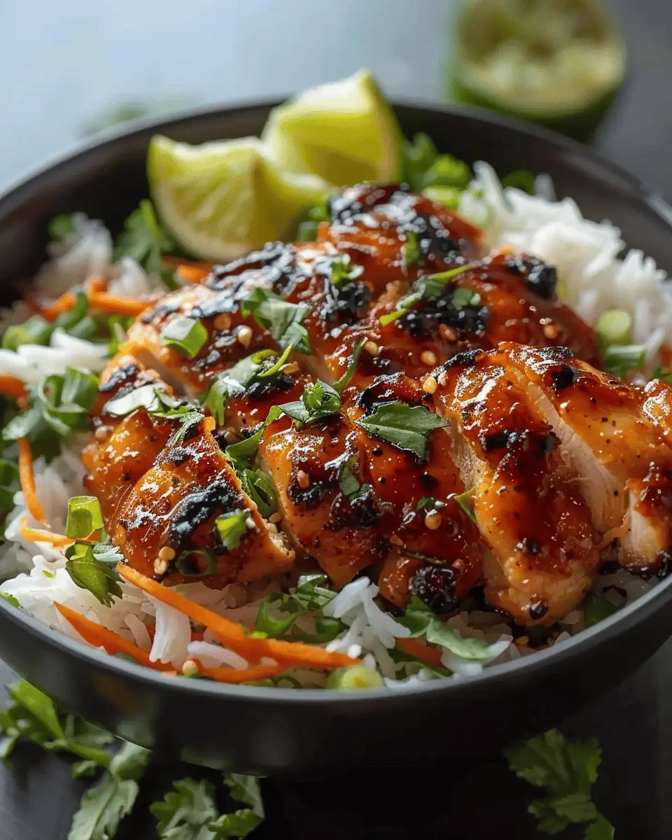 Spicy Maple Chicken & Coconut Rice: A Joyful Flavor Adventure