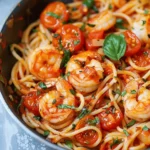 Spicy Tomato Shrimp Pasta – Zesty, Garlicky & Comfort in a Bowl!