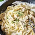 Best Creamy Chicken Alfredo Pasta 🍝