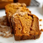 Mini Pumpkin Bread with Cinnamon Swirl
