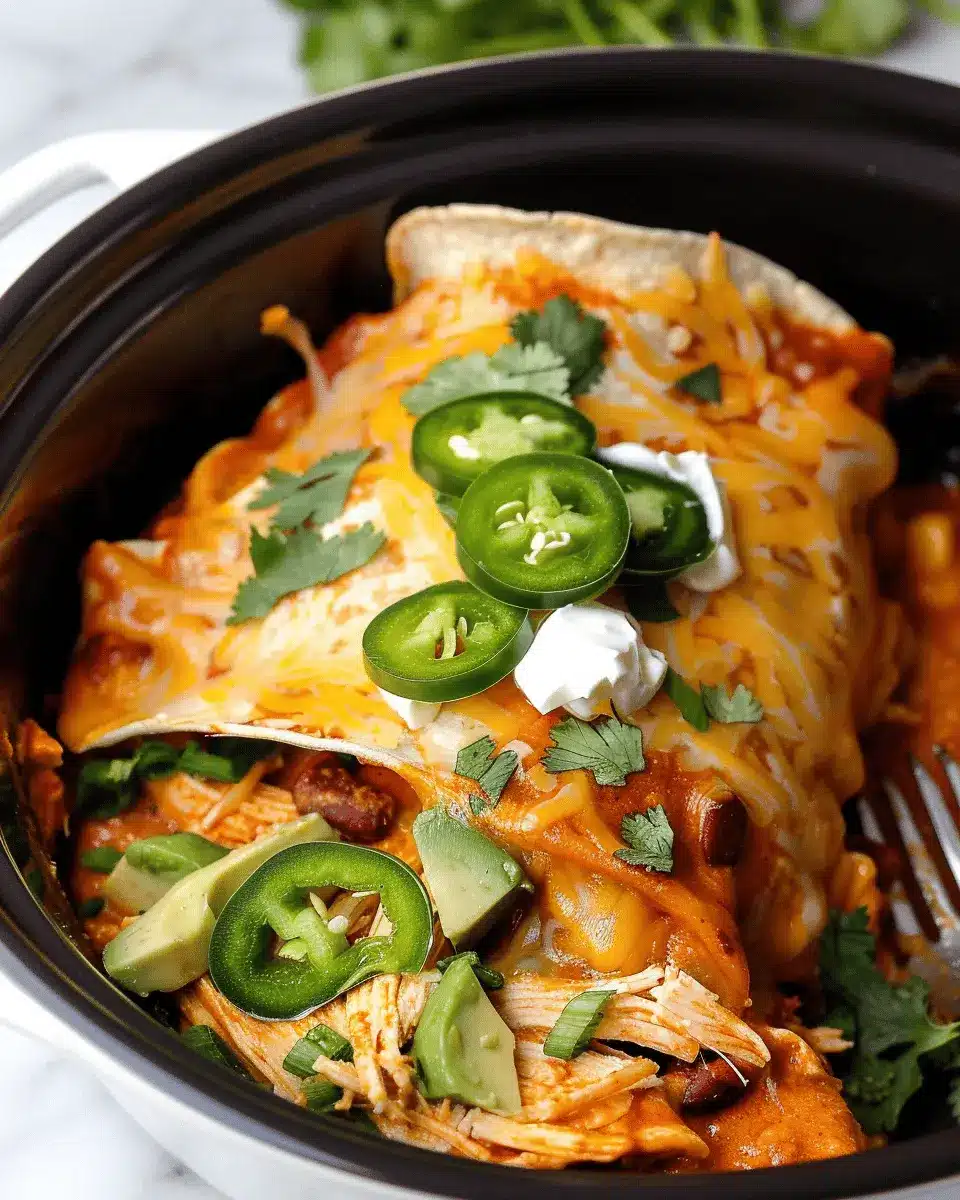 Chicken Enchilada Crock Pot Meal: Easy, Flavorful Family Dinner