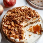 Salted Caramel Apple Pie Cheesecake
