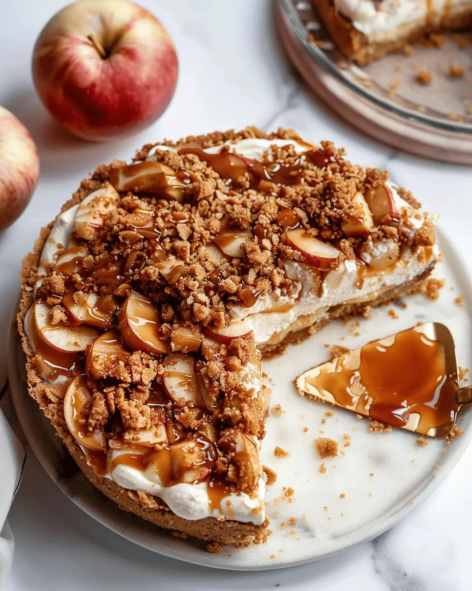 Salted Caramel Apple Pie Cheesecake: The Best Indulgent Treat