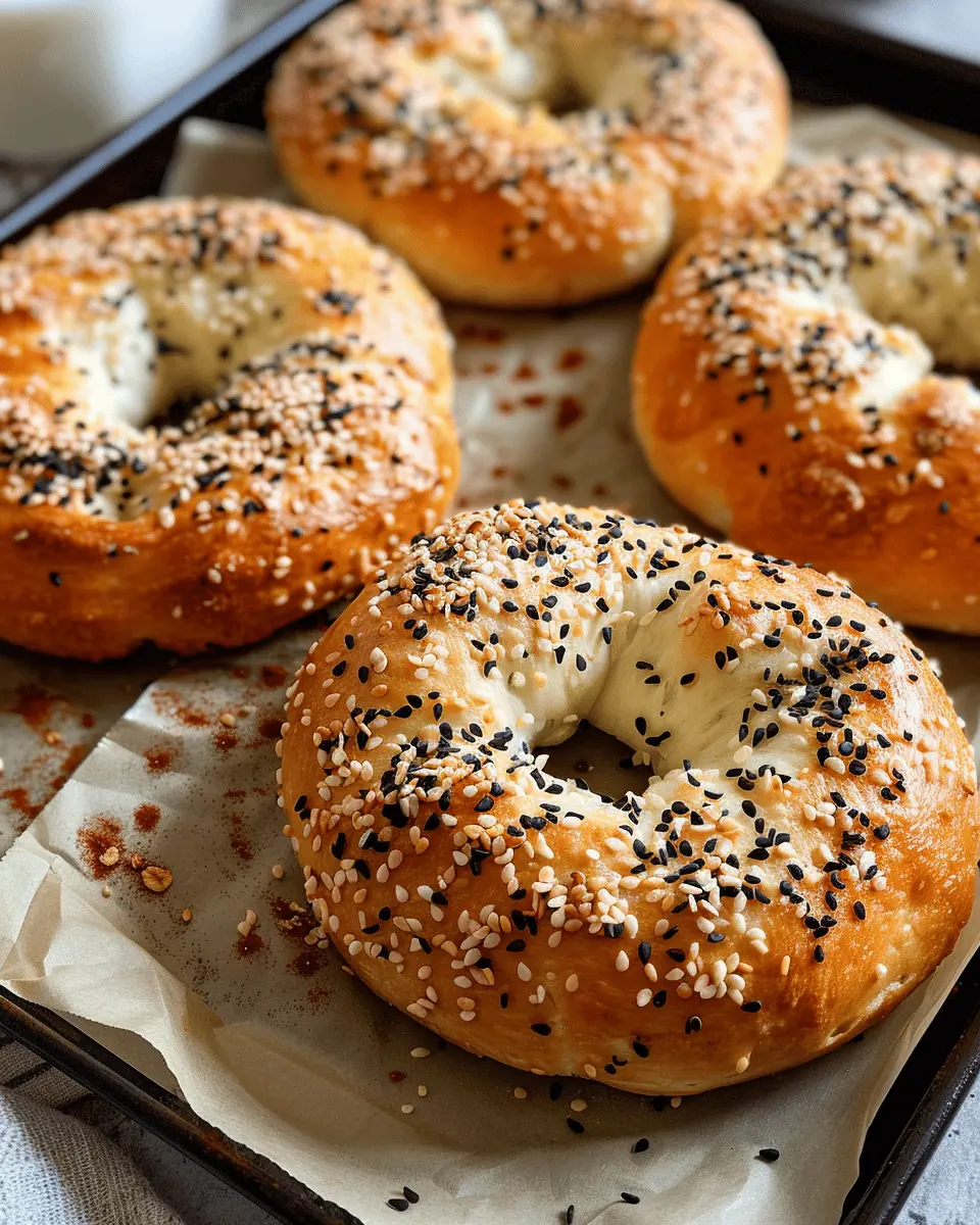 Fluffy Greek Yogurt Bagels: Easy and Healthy Homemade Delight