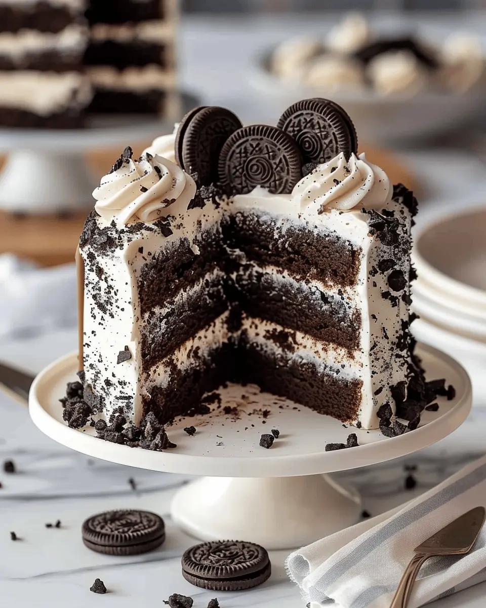 Oreo Cake Recipe: Indulgent Delight for Your Sweet Tooth