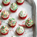 Christmas Tree Cake Truffles with Little Debbies cakes