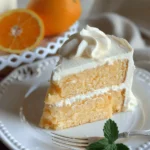 Dreamy Orange Creamsicle Cake – A Slice of Sunshine!