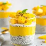 Easy Mango Coconut Chia Seed Pudding