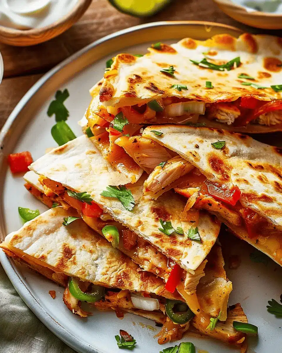 Chicken Quesadillas: Easy, Flavorful Recipe for Homemade Joy