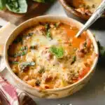 Easy Creamy Lasagna Soup