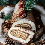 Tiramisu Yule Log