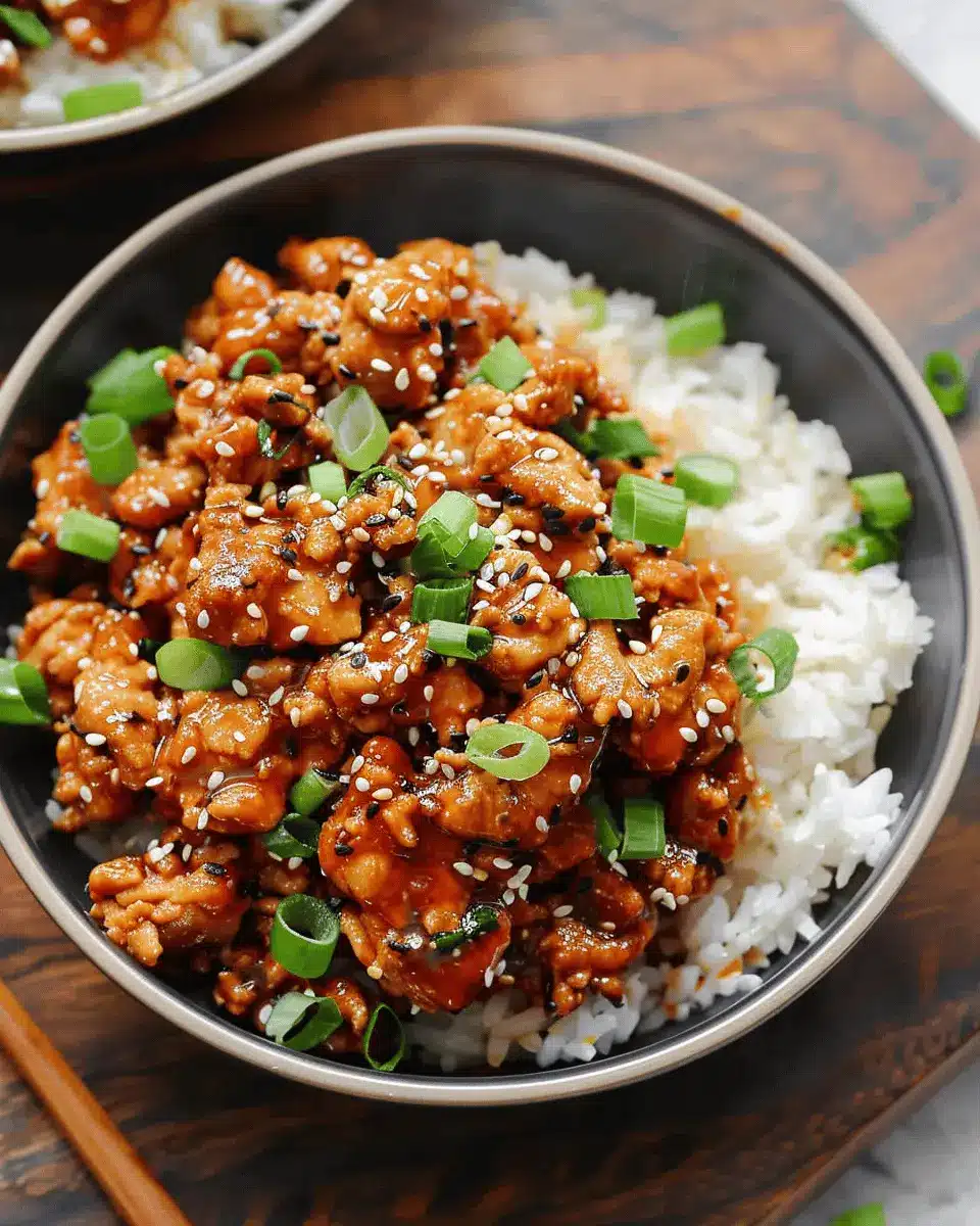 Low Carb Firecracker Ground Chicken with Turkey Bacon Bliss