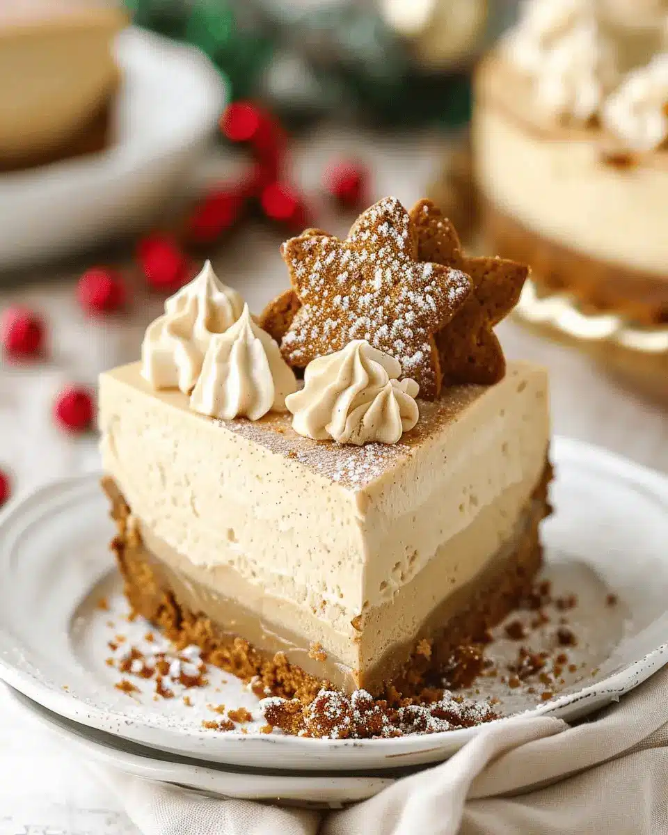 Gingerbread Cheesecake: The Indulgent Holiday Dessert You Need