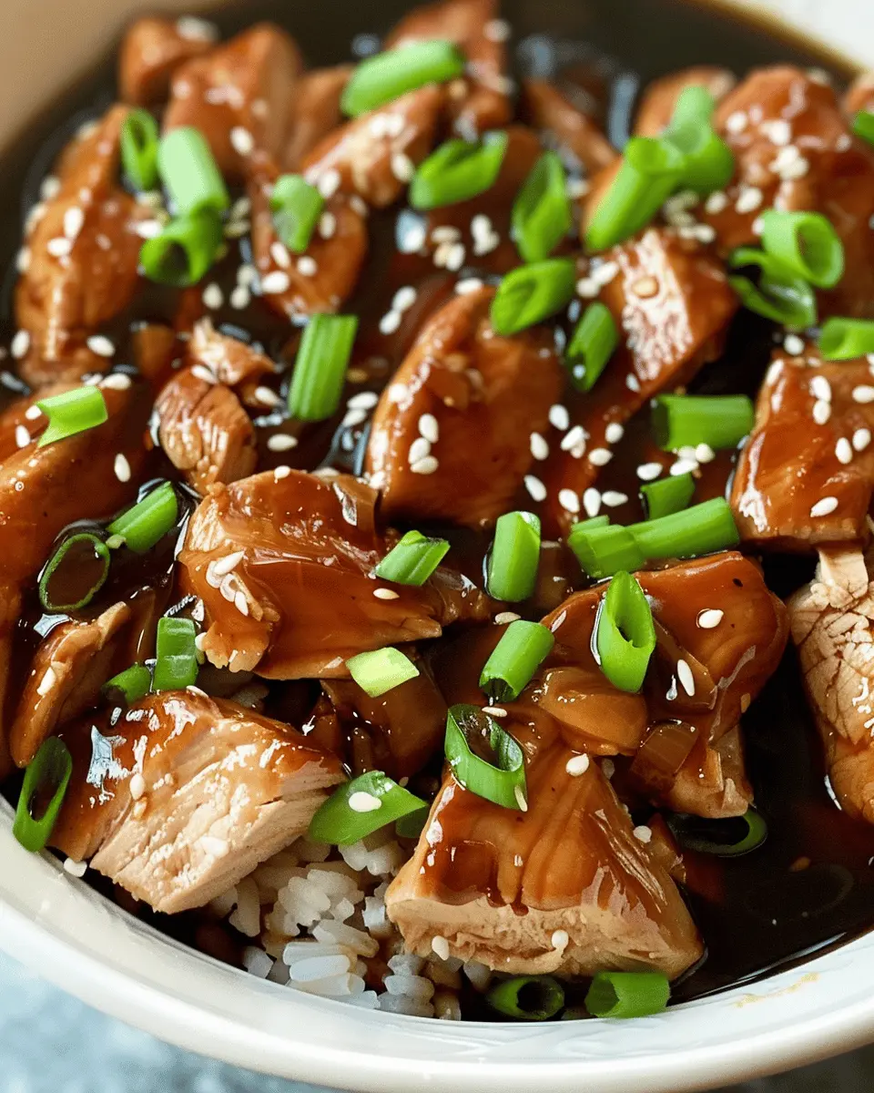 Dump and Go Crockpot Teriyaki Chicken for Quick, Juicy Flavor