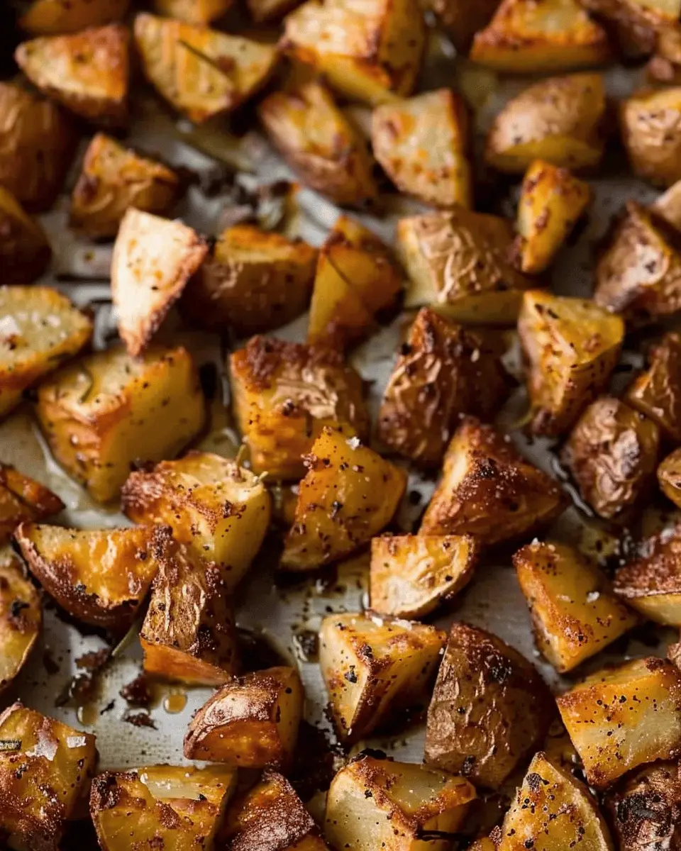 Crispy Roasted Potatoes with Turkey Bacon: A Comforting Delight