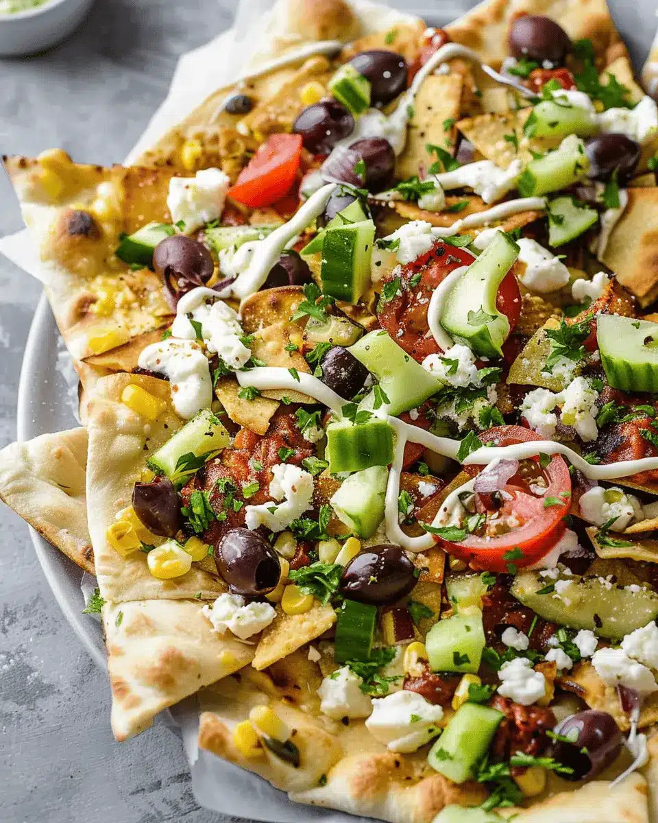 Mediterranean Naan Nachos: The Easy Indulgence You’ll Love