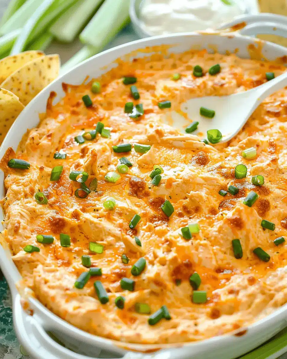 Easy Healthy Buffalo Chicken Dip: A Delicious Protein Powerhouse
