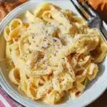 Fresh Fettuccine With Vegemite and Aged Cheddar