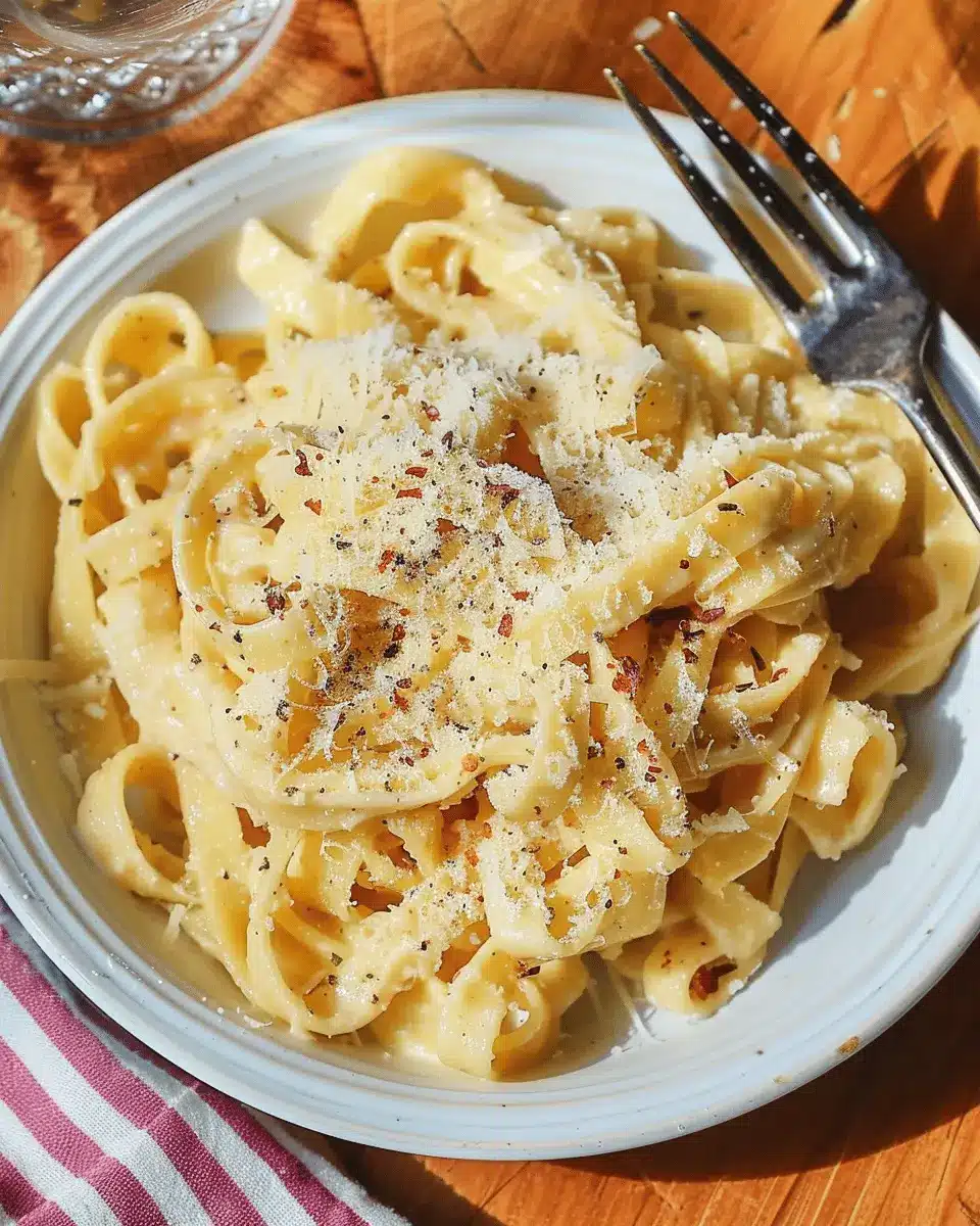 Fresh Fettuccine With Vegemite and Aged Cheddar: A Comforting Twist