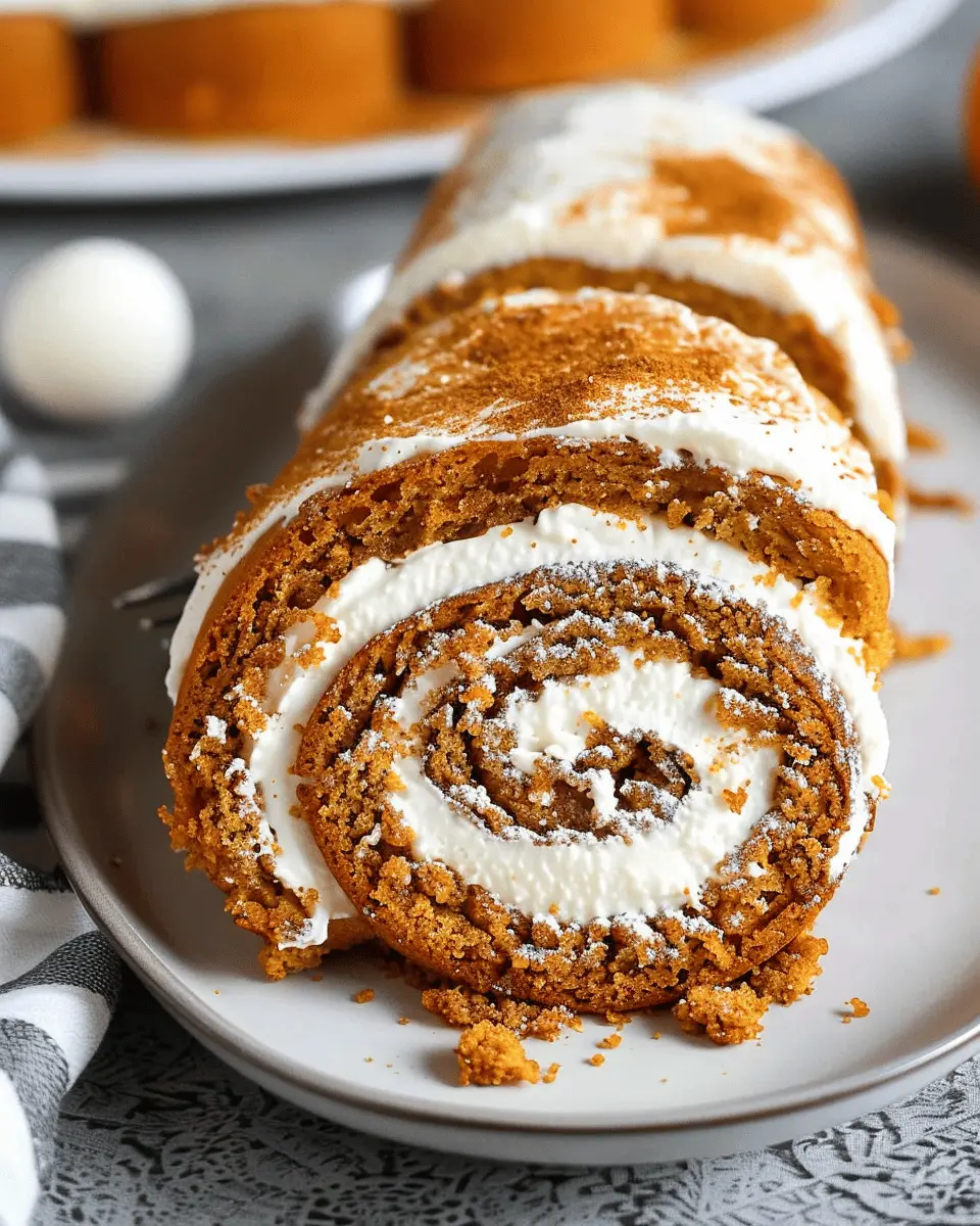 Creamy Pumpkin Spice Roll Cake: The Best Fall Dessert to Impress