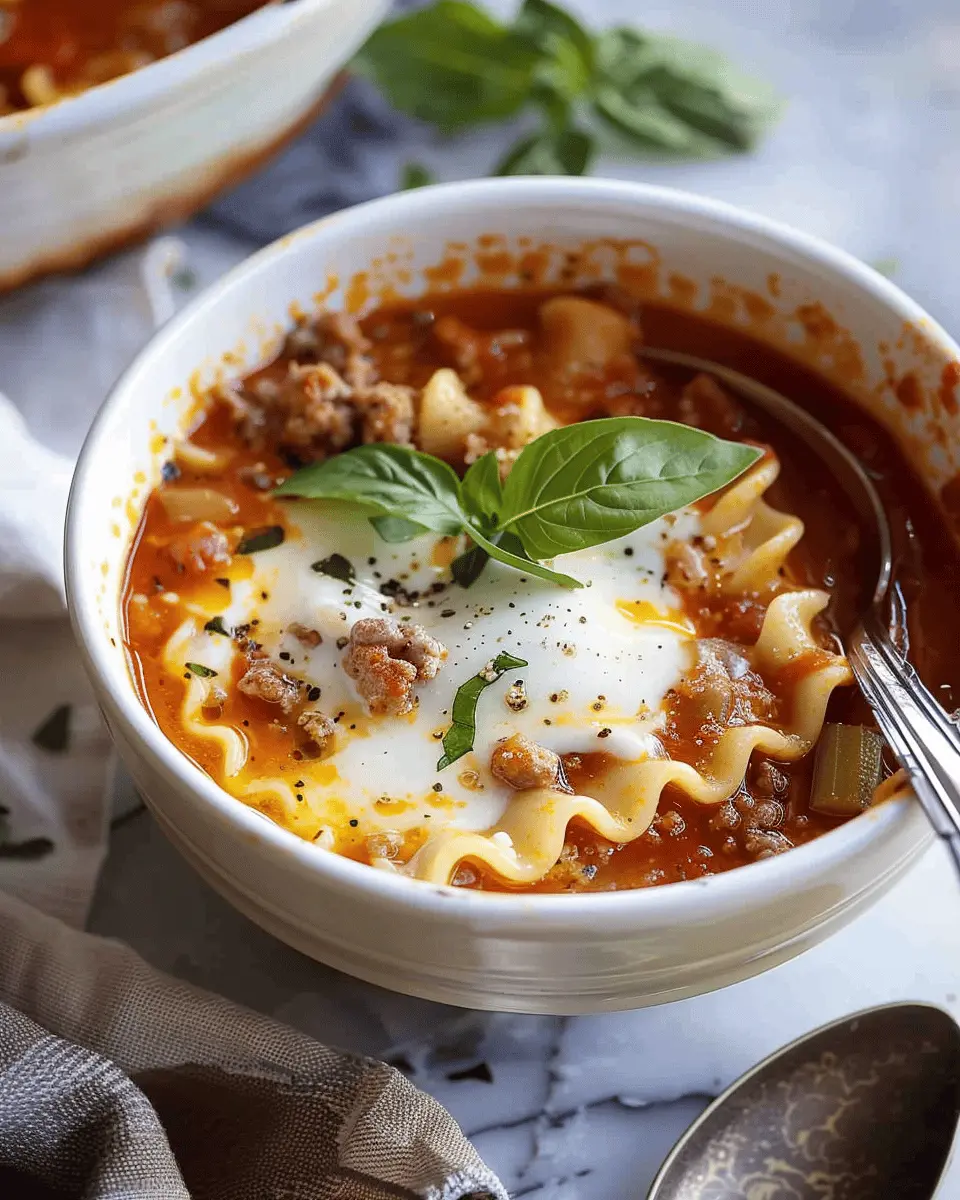 Lasagna Soup: Easy, Indulgent Comfort Food for Home Cooks
