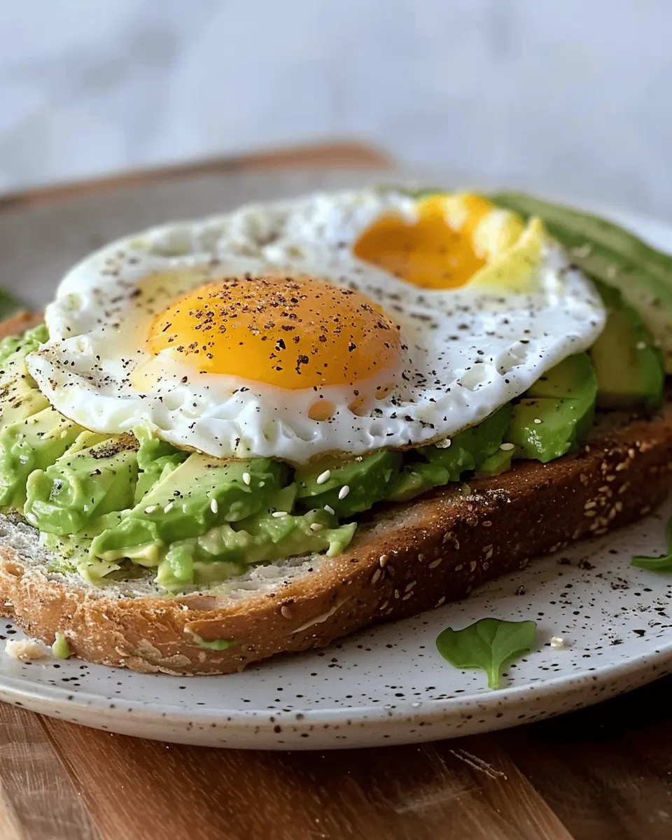 Egg and Avocado Toast: The Easy Indulgence You’ll Love