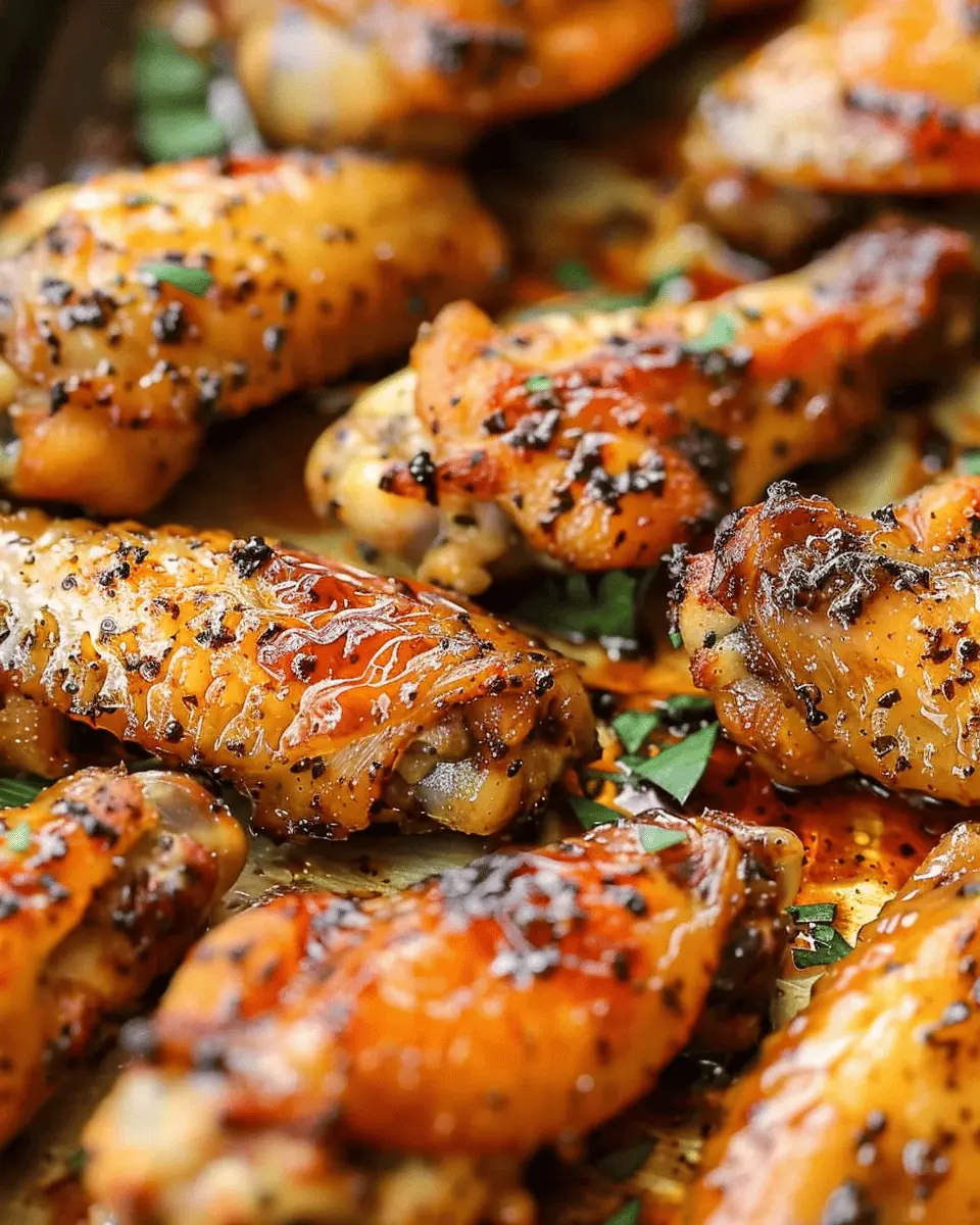 Garlic and Herb Baked Chicken Wings: Easy, Flavorful Family Feast