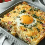 High-Protein Egg Bake with Cottage Cheese & Hash Browns