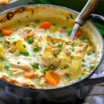 creamy Chicken Pot Pie Soup