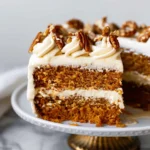 The Most Delicious Pumpkin Layer Cake Pumpkin Cake Desserts
