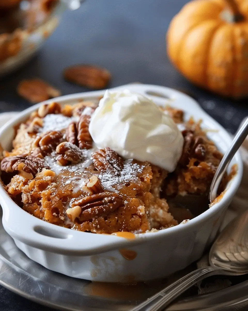 Pumpkin Pecan Cobbler: A Cozy, Indulgent Fall Dessert Delight