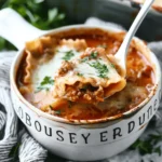 BEST EVER One-Pot Lasagna Soup Recipe!