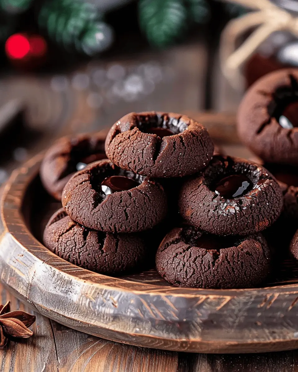 Chocolate Thumbprint Cookies: The Best Indulgent Treat for All