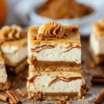 Pumpkin Cheesecake Bars